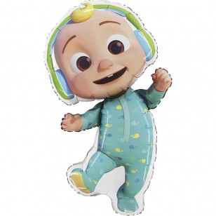 Cocomelon Baby Birthday Foil Supershape Balloon Cocomelon Baby Birthday Foil Supershape Balloon